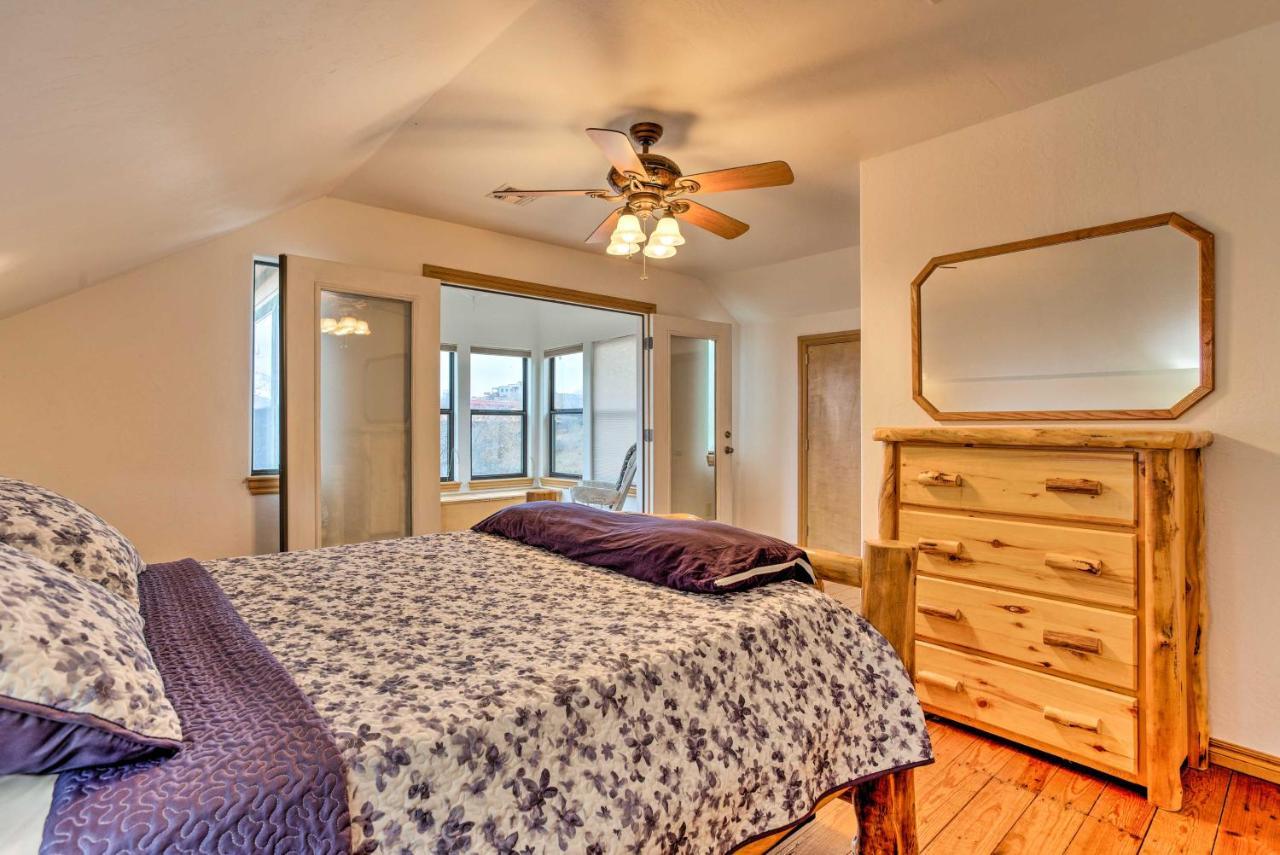 Medicine Park Cabin Rental With Mountain View Exterior foto