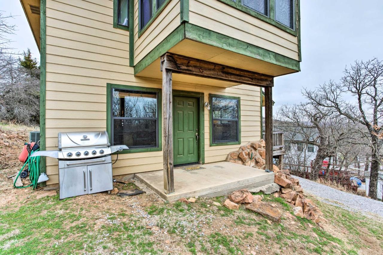Medicine Park Cabin Rental With Mountain View Exterior foto